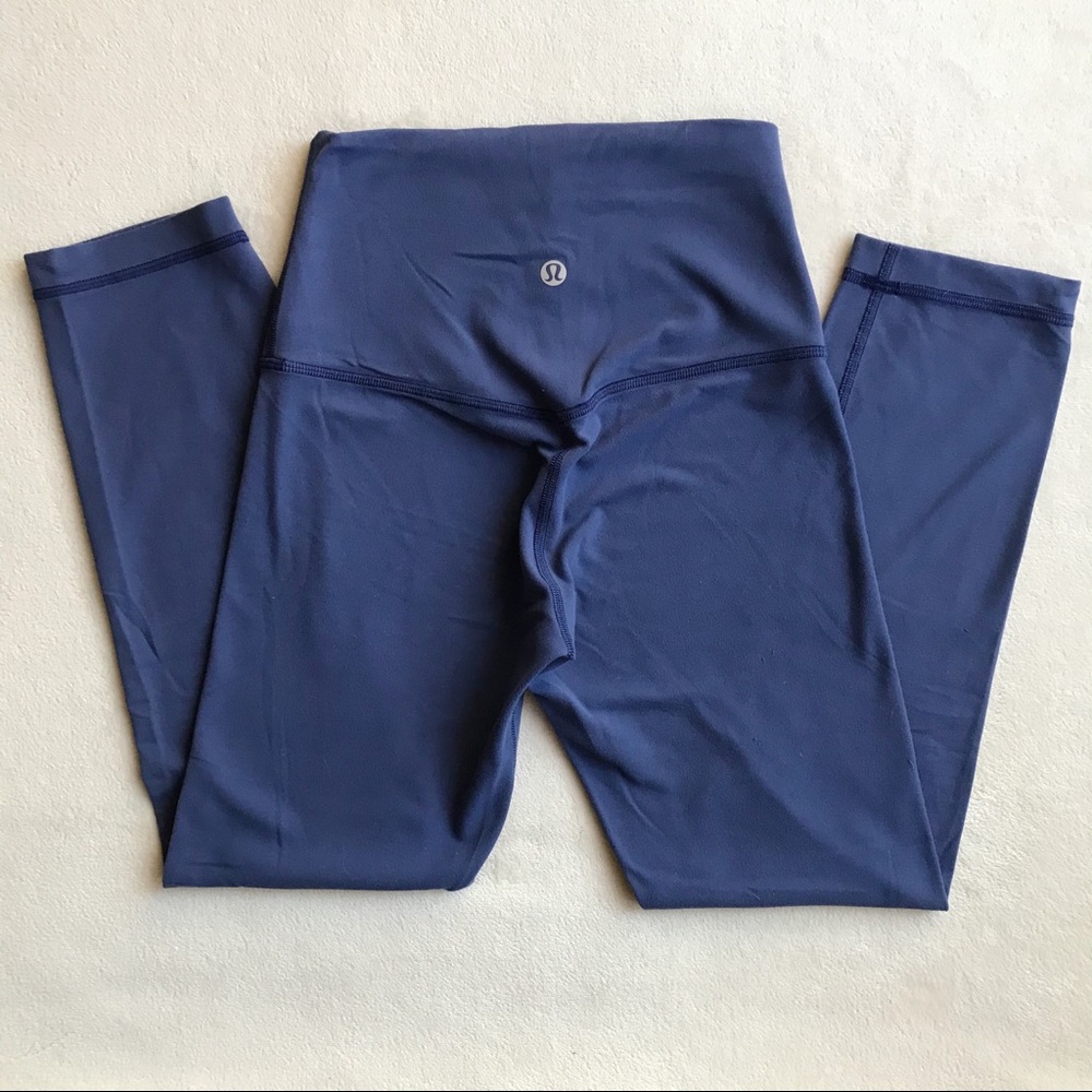 Lululemon Align Crop 21” Gatsby Blue - Picture 4 of 8